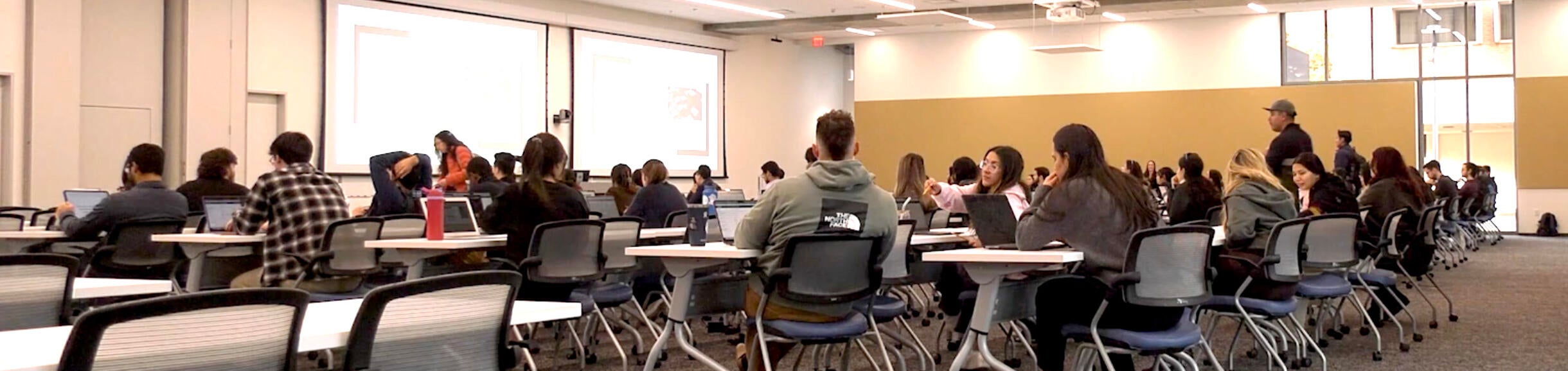 students in room 106 in block 2